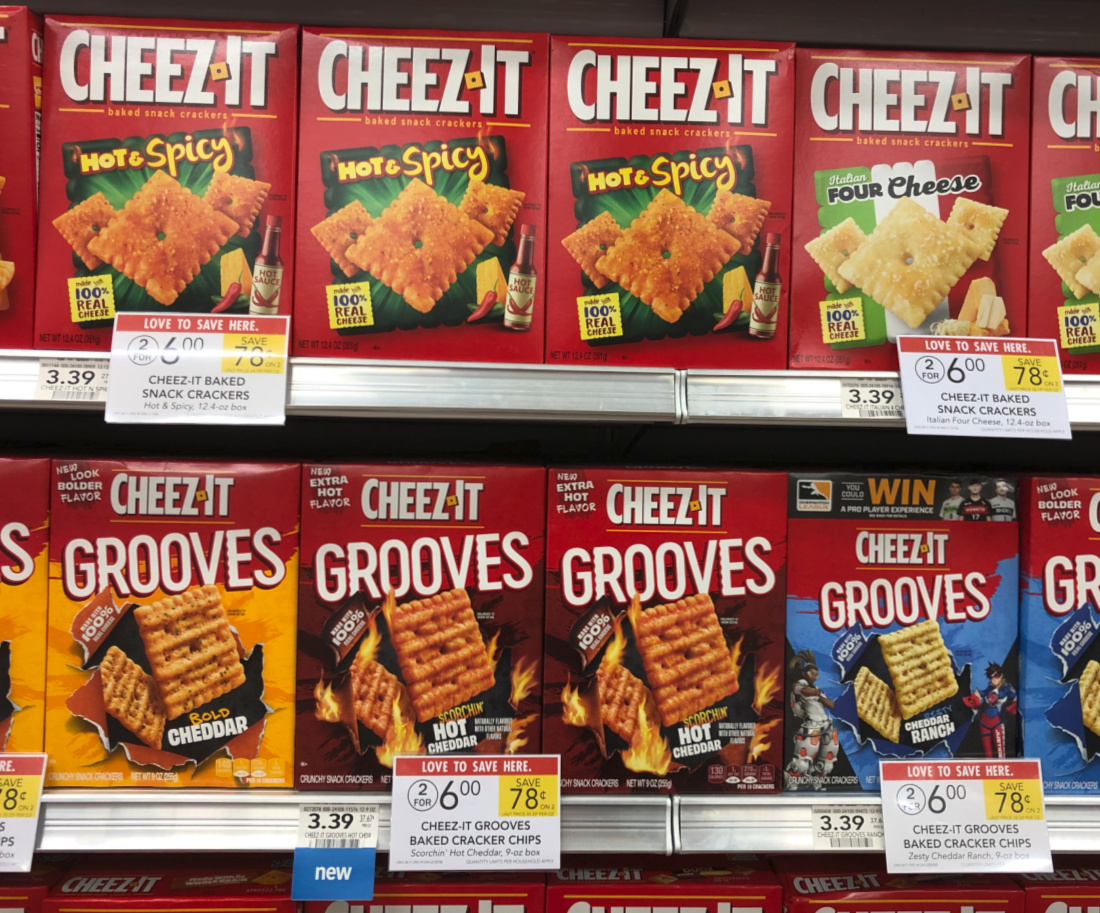Cheez-It Snack Crackers As Low As $2.25 Per Box At Publix on I Heart Publix