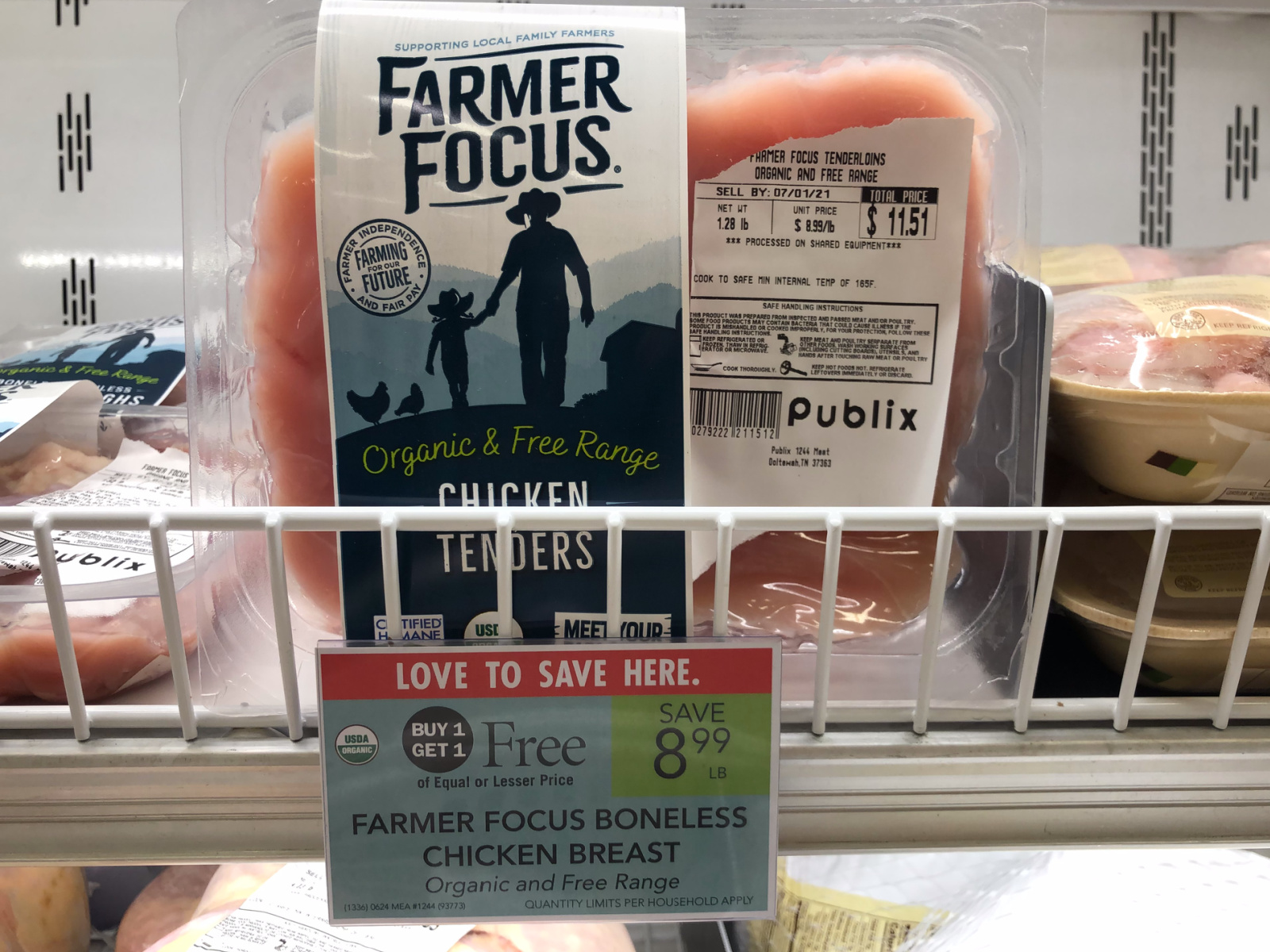 Farmer Focus Chicken Tenders Are BOGO At Publix - Stock Up For Summer Grilling Season! on I Heart Publix