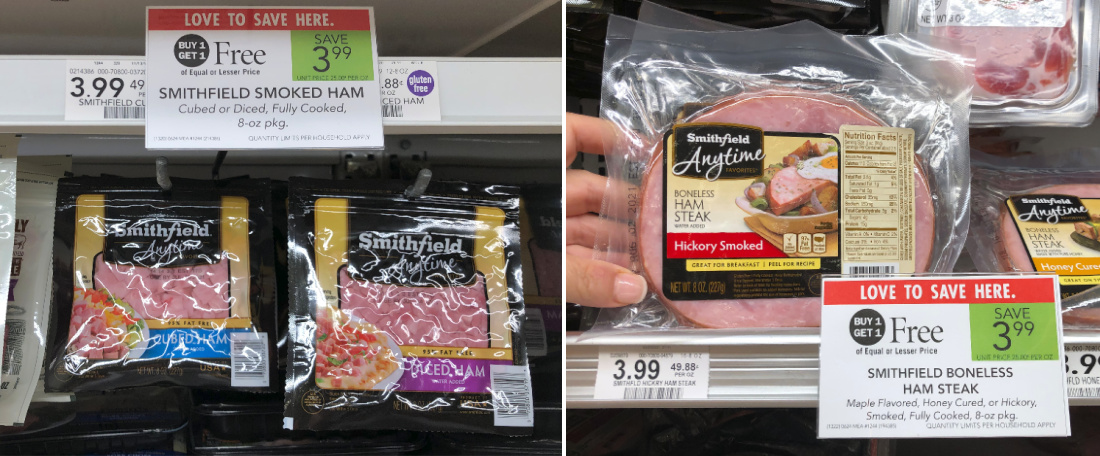 Great Week To Grab Deal On Smithfield Diced Ham, Cubed Ham or Ham Steaks This Week At Publix - As Low As A Buck! on I Heart Publix 1