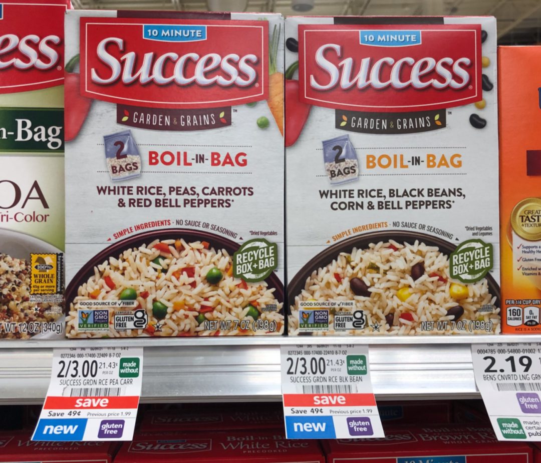 Save On New Success Garden & Grains™ Rice Blends And Try Them With My