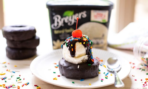 Enjoy A Breyers Donut Sundae And Earn A Gift Card… Dessert And A Perk!