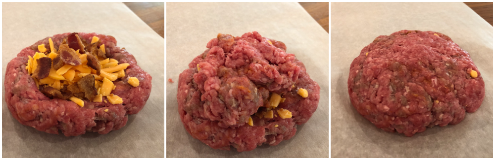 Bacon & Cheese Stuffed Burger on I Heart Publix 2