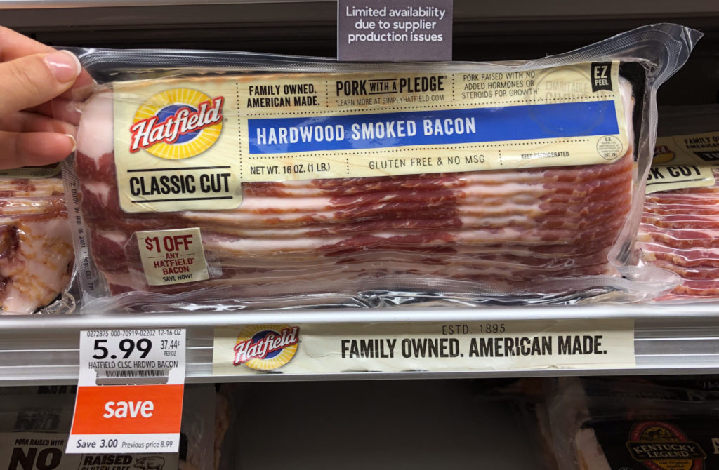 Delicious Hatfield Bacon Is Now Available At Publix (Last Chance To