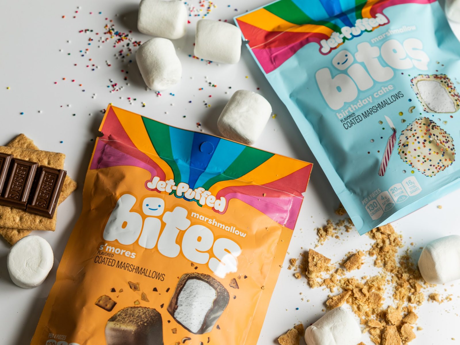 Find Two Varieties Of Tasty Jet-Puffed Marshmallow Bites At Publix