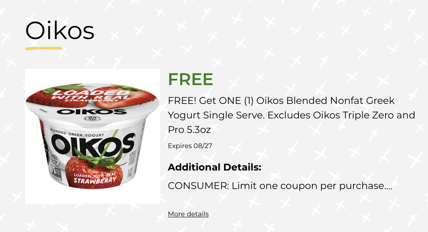 Pick Up A FREE Cup Of Dannon Oikos Blended Greek Yogurt At Publix on I Heart Publix