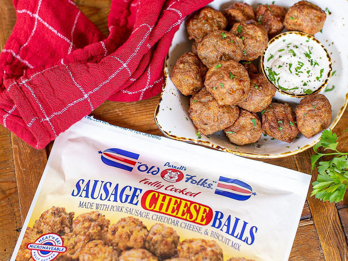 PURNELL’S SAUSAGE CHEESE BALLS Purnell's Sausage Cheese Balls Are New At Publix - Find Them In The Frozen Aisle on I Heart Publix 1