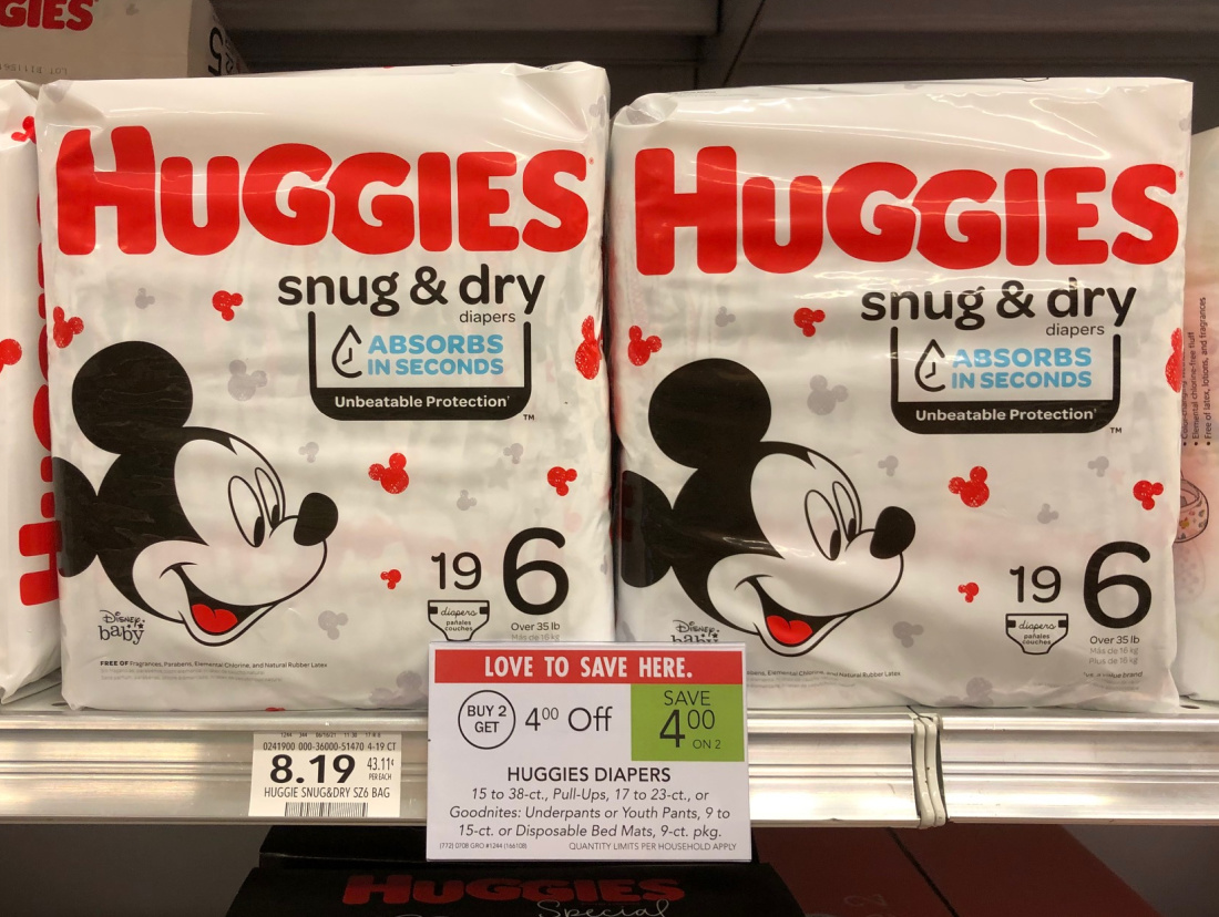 Fantastic Deal On Huggies Diapers This Week At Publix - Diapers As Low As $2.99 Per Pack! on I Heart Publix