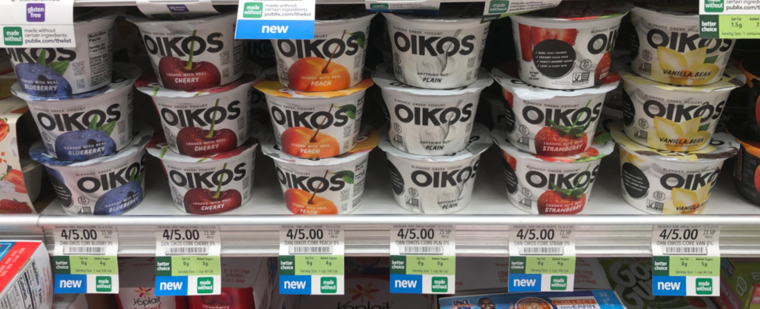 Oikos Yogurt Just 35¢ Per Cup This Week At Publix on I Heart Publix