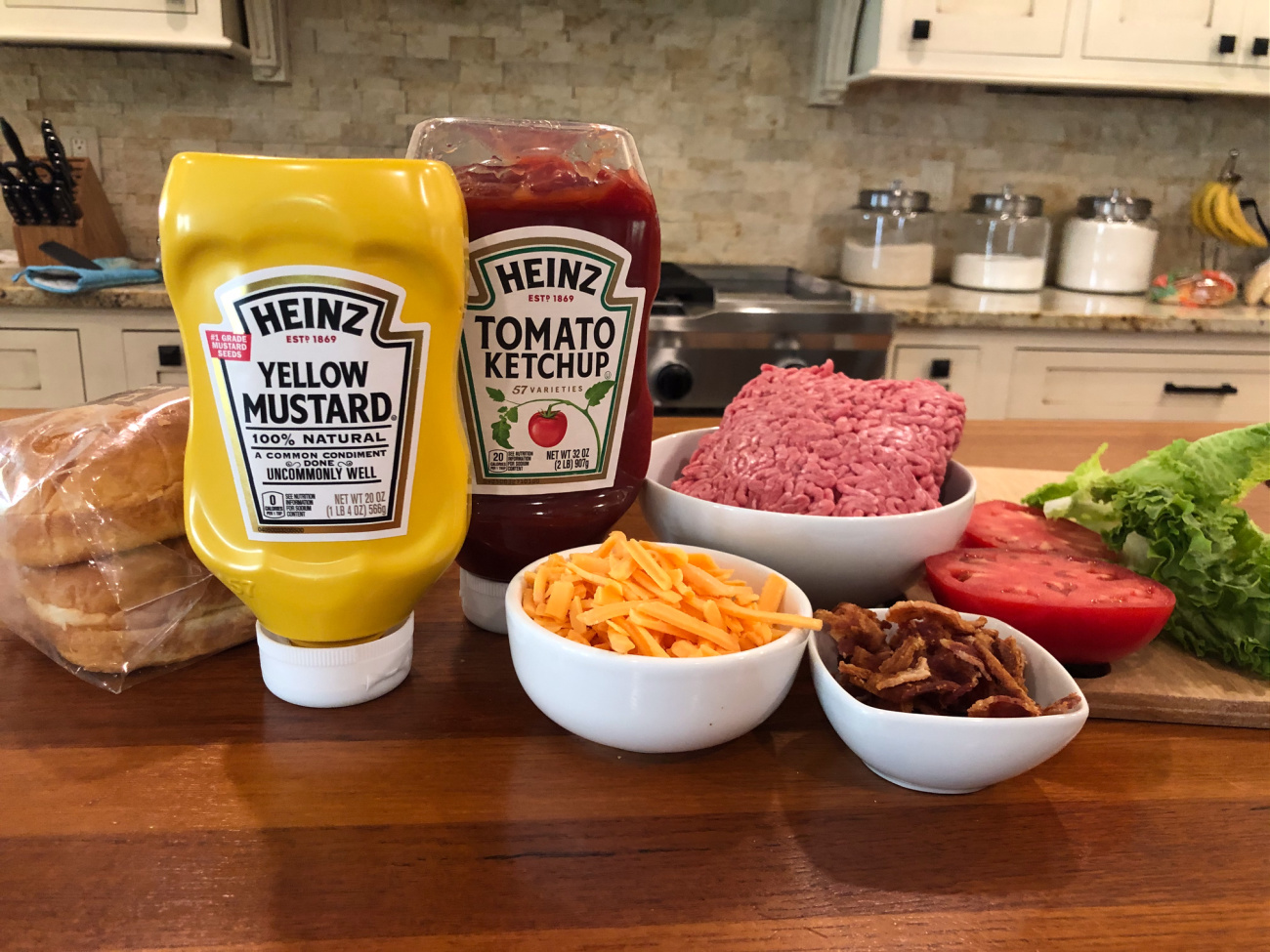 Bacon & Cheese Stuffed Burger on I Heart Publix 1