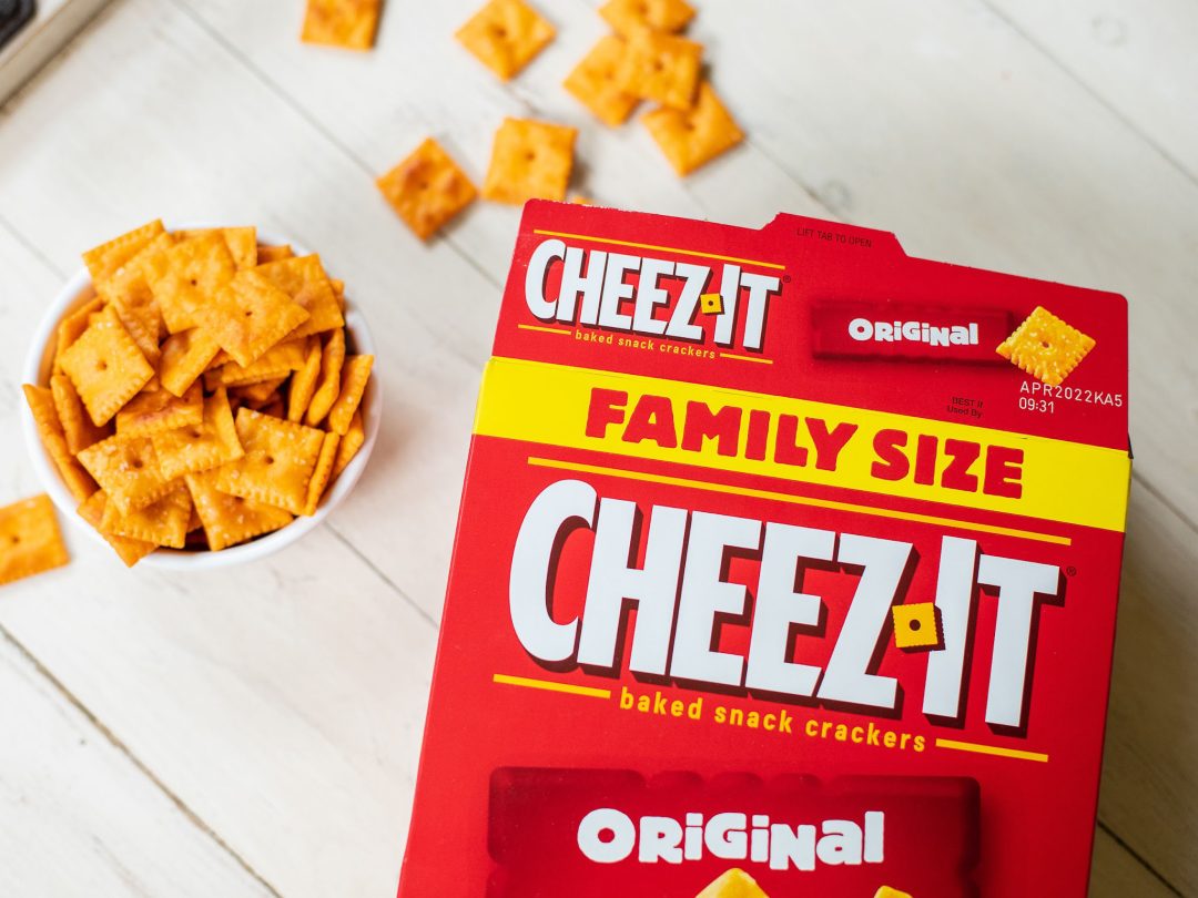 Family Size Boxes Of CheezIt Snack Crackers Just 2.75 At Publix