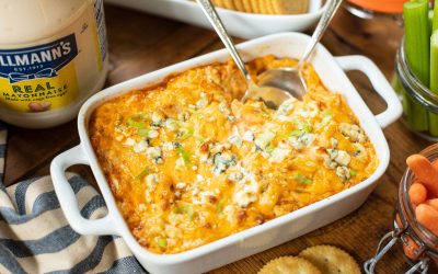Disappearing Buffalo Chicken Dip Is The Perfect Addition To Your Game Day Spread – Save On Hellmann’s Mayonnaise At Publix