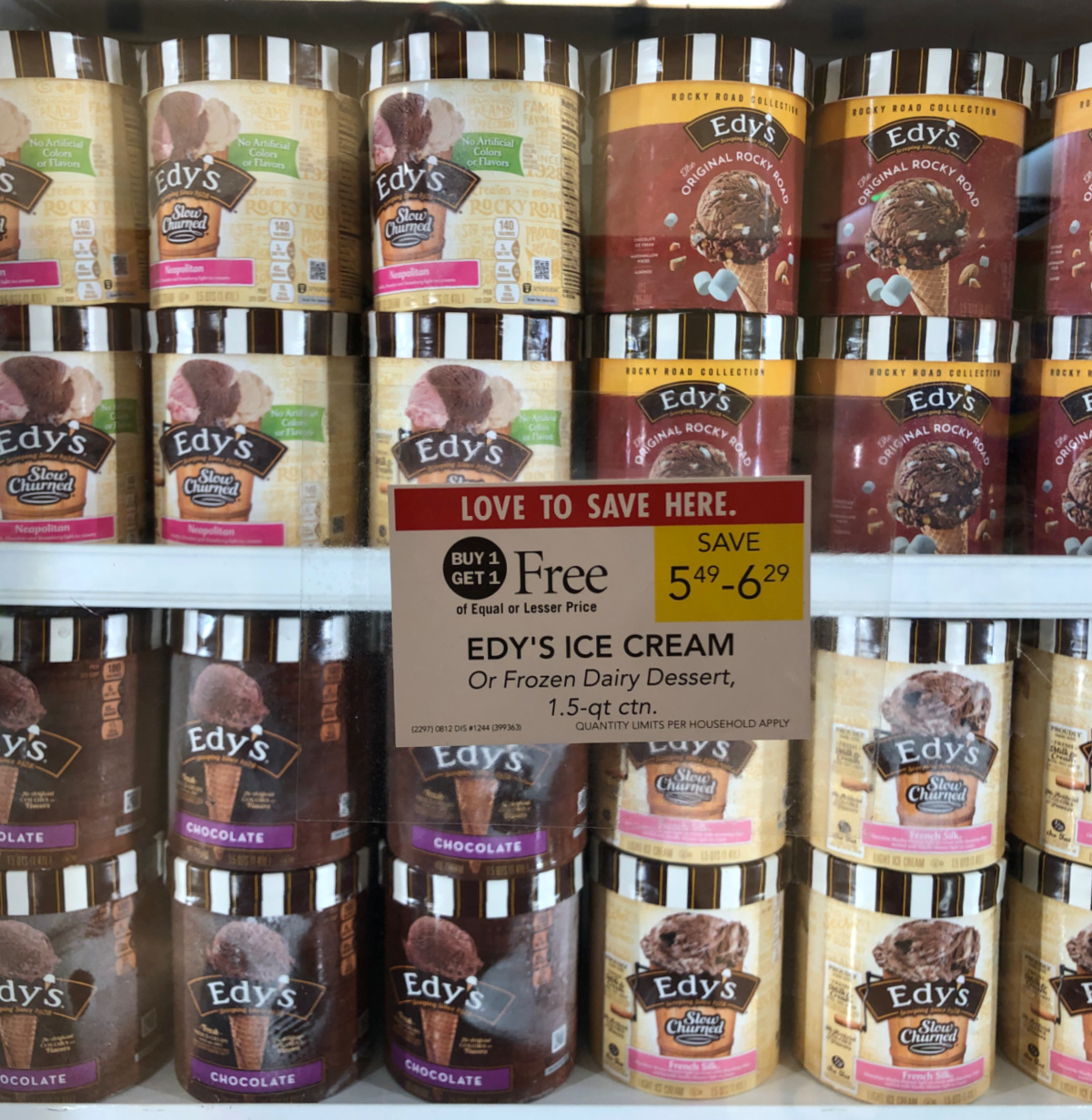 Take Advantage Of The Publix BOGO Sale On Edy’s® Ice Cream And Scoop Up Happiness!