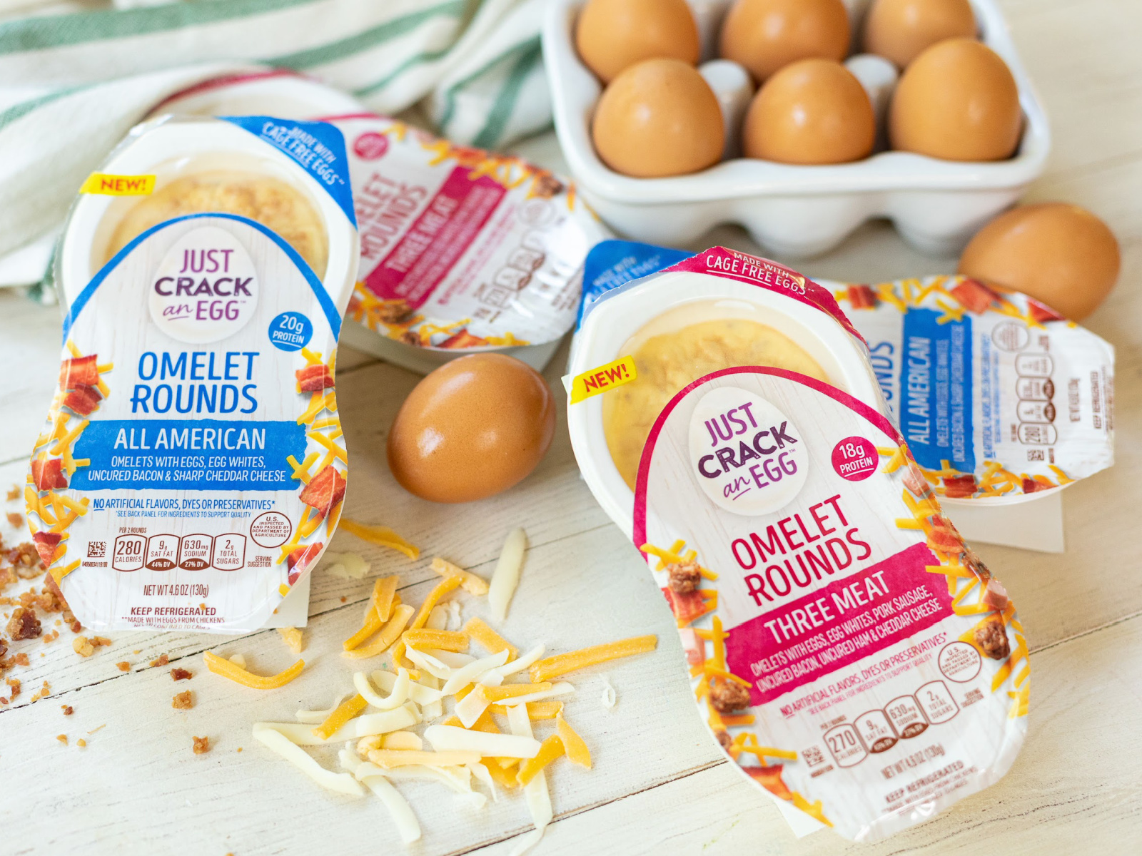 Just Crack And Egg Omelet Rounds Look For Just Crack An Egg Omelet Rounds At Your Local Publix on I Heart Publix
