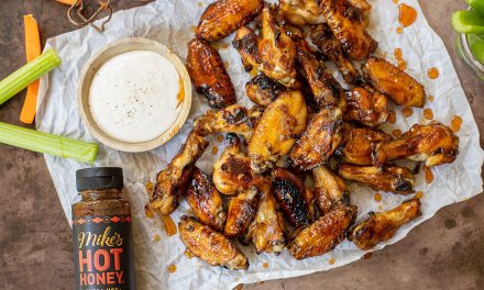Pick Up A Deal On Mike’s Hot Honey – Extra Hot For Your Game Day Hot Chicken Wings!