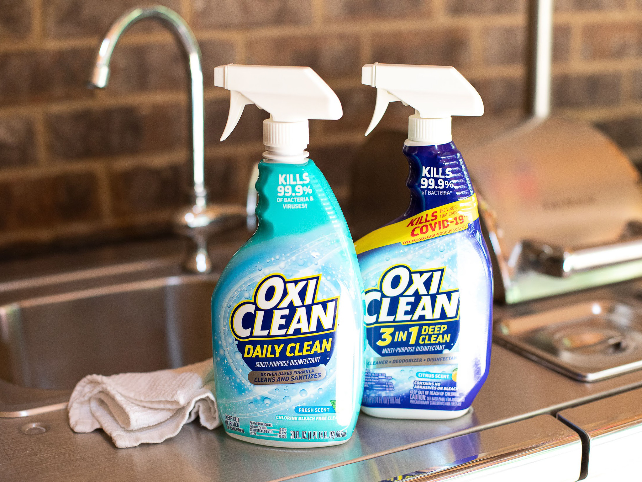 Enjoy A Tough But Gentle Clean With New New OxiClean™ Multi-Purpose Disinfectant Cleaners on I Heart Publix 1