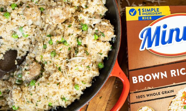 Try This Creamy Parmesan Rice And Meatballs – Made With Minute Instant Rice For A Quick & Easy Weeknight Meal