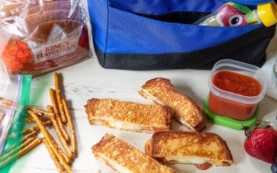 Shake Up The Lunch Box With A Pizza Melt Sandwich + Share A Post And Help Feed Kids