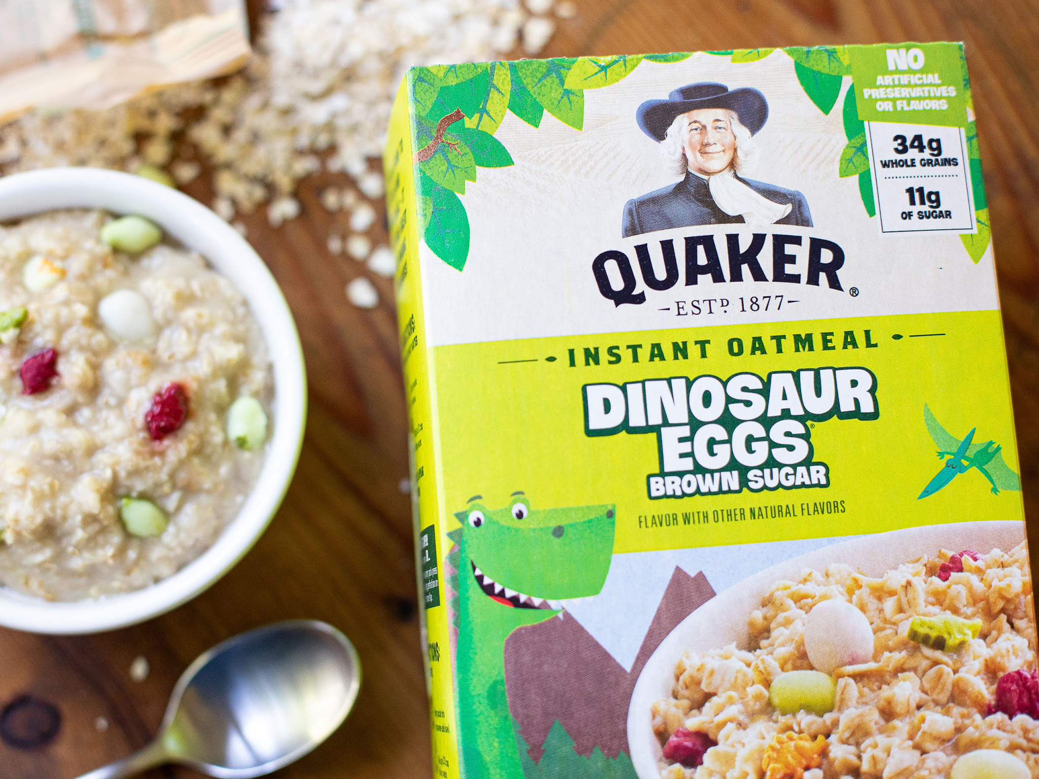 Quaker Oatmeal Dinosaur, I Heart Publix