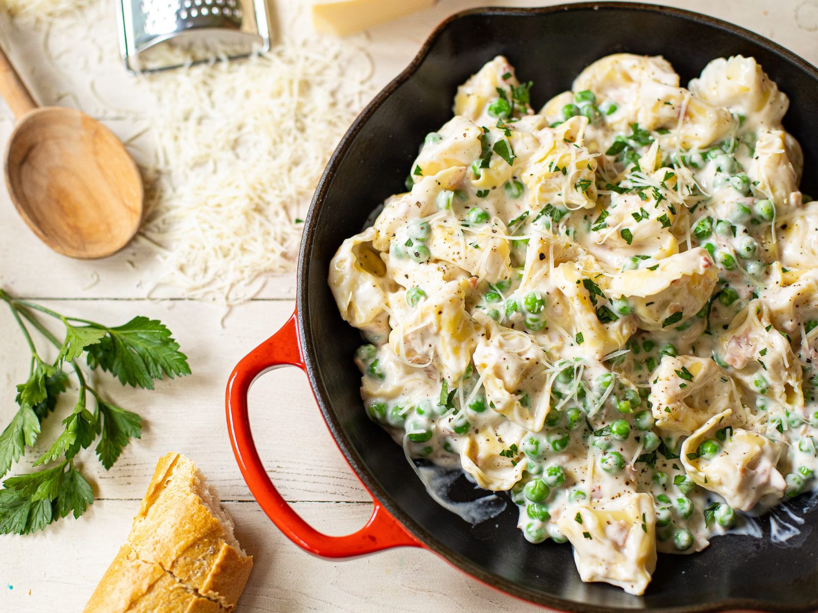 New Bertolli d’Italia Sauces Are Available At Publix Perfect For My Tortellini Alfredo With
