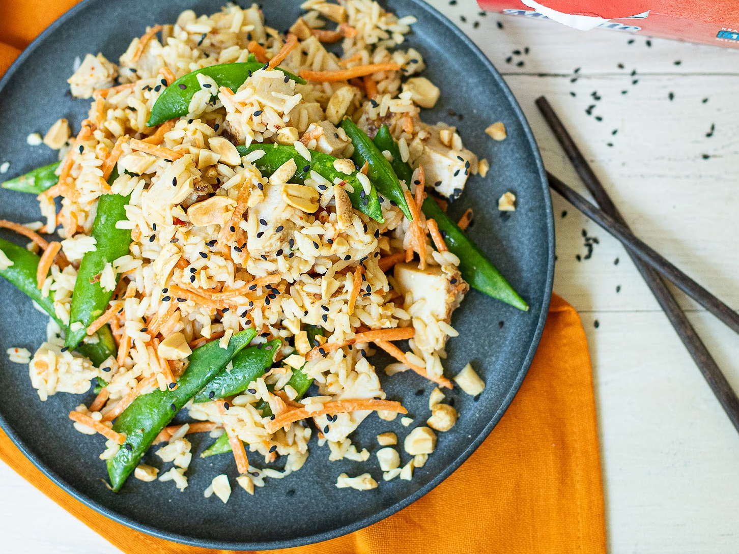 Spicy Peanut Chicken & Rice-2 Minute RTS Draft on I Heart Publix 1