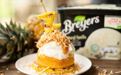 Need A Sweet Treat? Try My Breyers Tropical Shortcake Sundae