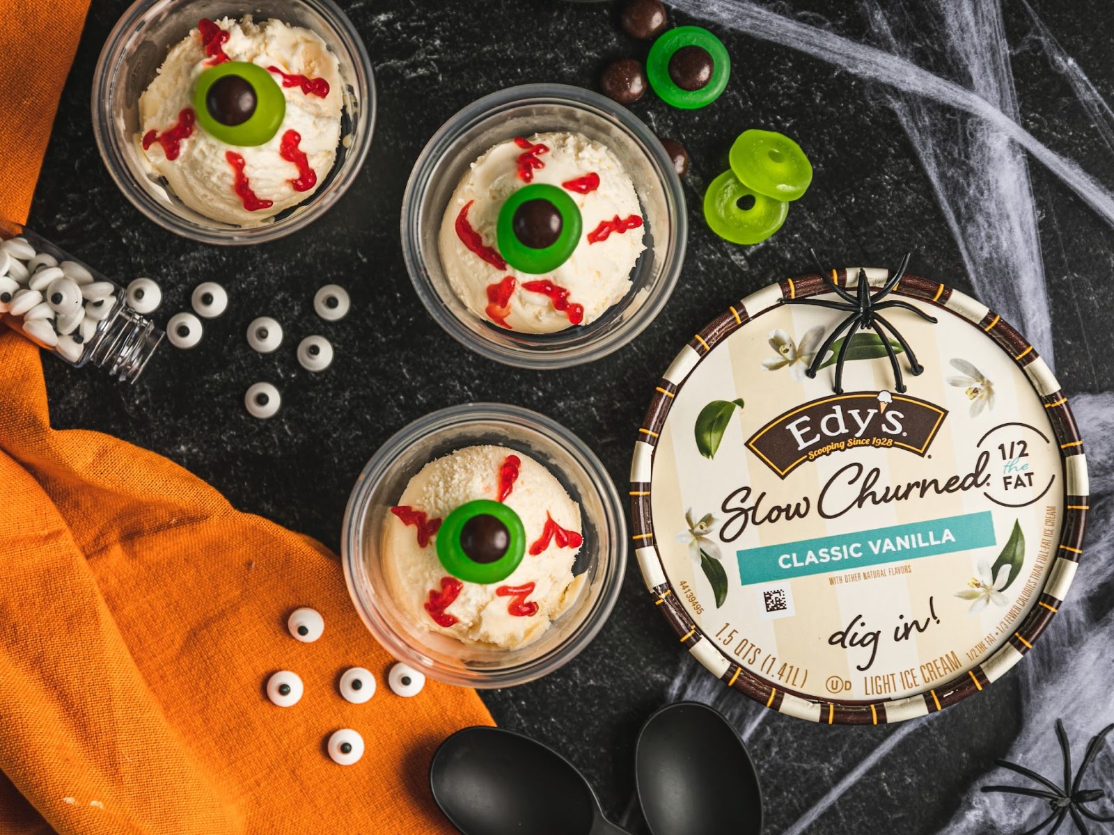 Get Ready For Halloween With These Edy’s® Ice Cream Eyeballs