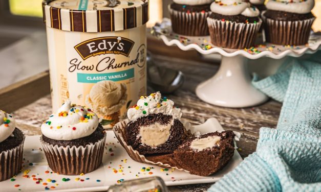 Your Favorite Edy’s® Flavors Are BOGO At Publix – Time To Serve Up A Batch Of Edy’s® Ice Cream Filled Cupcakes!