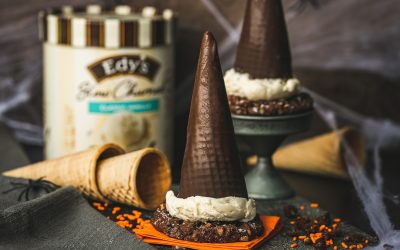 Try These Edy’s® Ice Cream Witch Hats At Your Holiday Gathering – Stock Up On Edy’s® Ice Cream For All Your Holiday Fun!