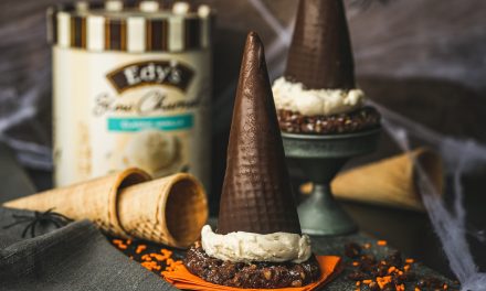 Try These Edy’s® Ice Cream Witch Hats At Your Holiday Gathering – Stock Up On Edy’s® Ice Cream For All Your Holiday Fun!
