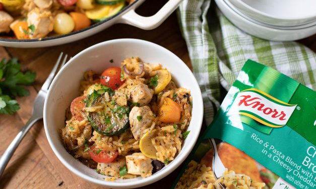 Bring Your Family To The Table With This Easy & Delicious Farm Stand Chicken Cheddar Broccoli Bowl