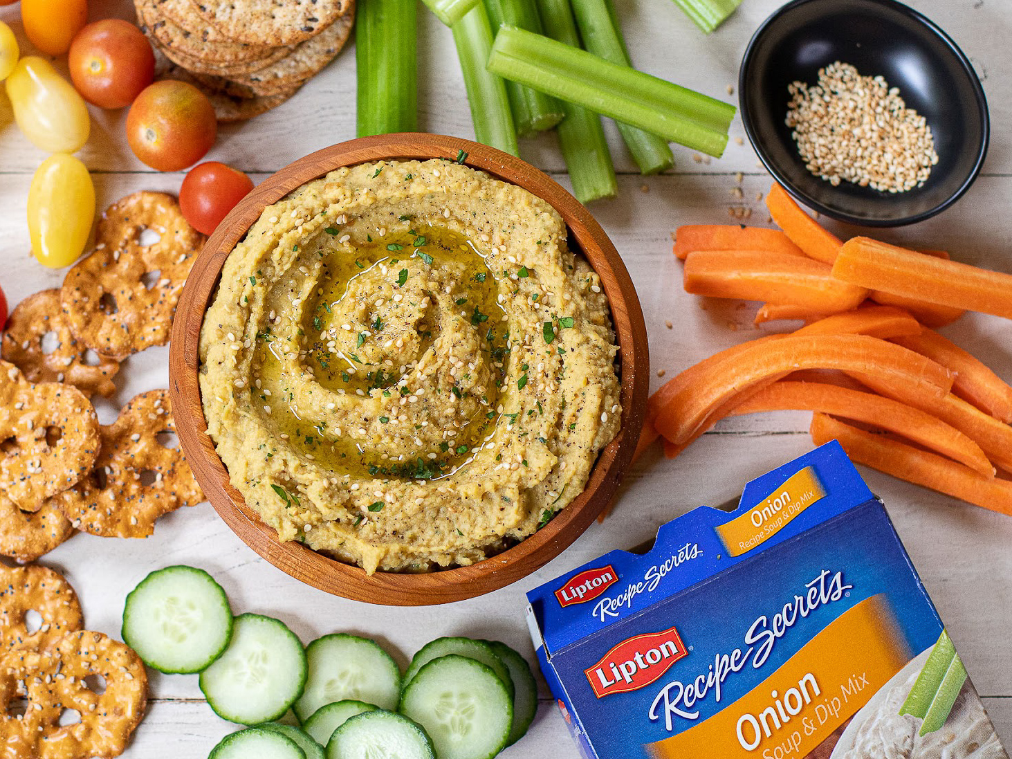 Lipton Mediterranean Hummus Lipton Recipe Secrets Will Help You Serve Up Great Taste All Season Long! on I Heart Publix 2