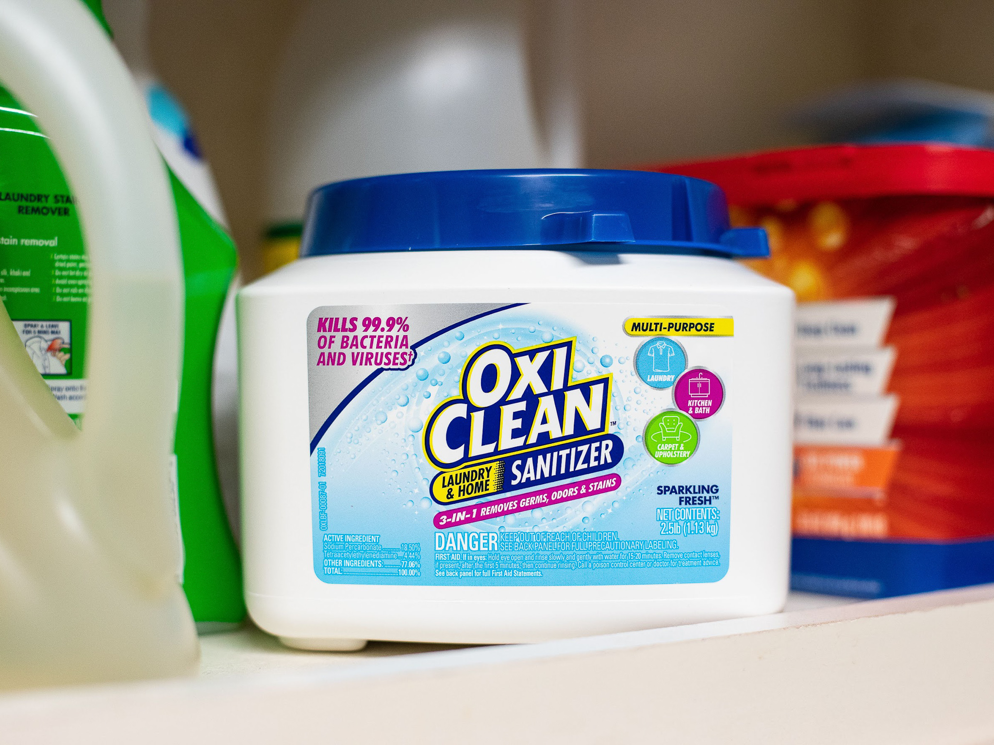 When Life Gets Messy, Clean It Up With New OxiClean™ Laundry & Home Sanitizer on I Heart Publix 1