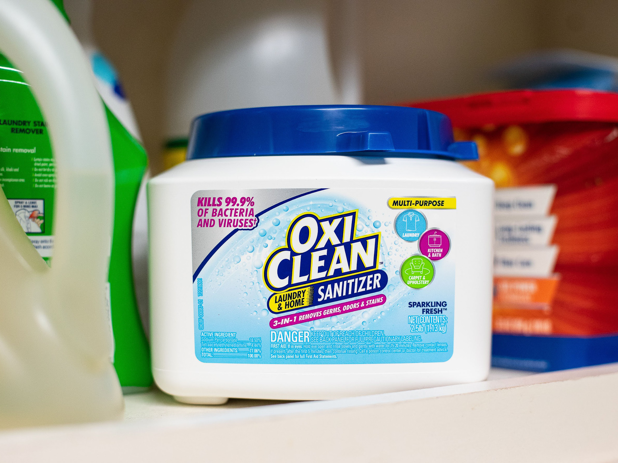 Oxiclean sanitizer When Life Gets Messy, Clean It Up With New OxiClean™ Laundry & Home Sanitizer on I Heart Publix 1