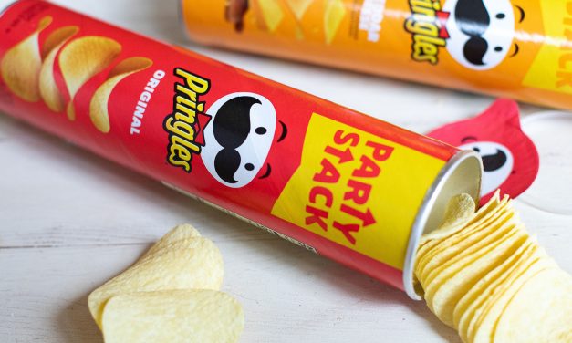Get The Party Stack Cans Of Pringles Potato Crisps For Just 90¢ Each