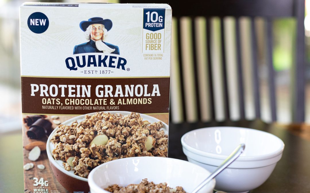 Quaker Protein Granola Just $4.74 Per Box At Publix