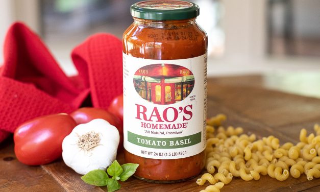 Rao’s Pasta Sauce Just $4.49 At Publix
