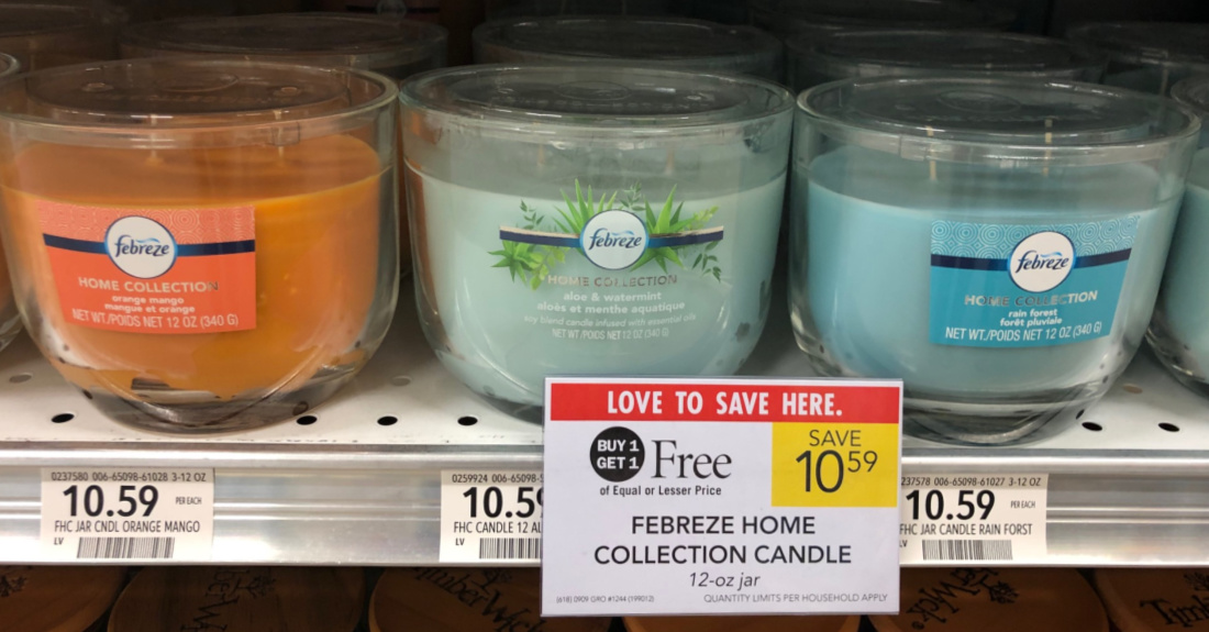 Febreze Home Collection Candles As Low As $3.80 Each At Publix on I Heart Publix 1