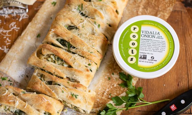 Find New Roots Dips & Spread In The Deli At Your Local Publix – Try My Cheesy Chicken & Spinach Vidalia Onion Braid