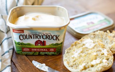 Country Crock Spread As Low As 28¢ Per Tub At Publix