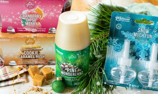 The Glade® Limited Edition Holiday Fragrances Are Back – Look For Four Festive Fragrances At Your Local Publix