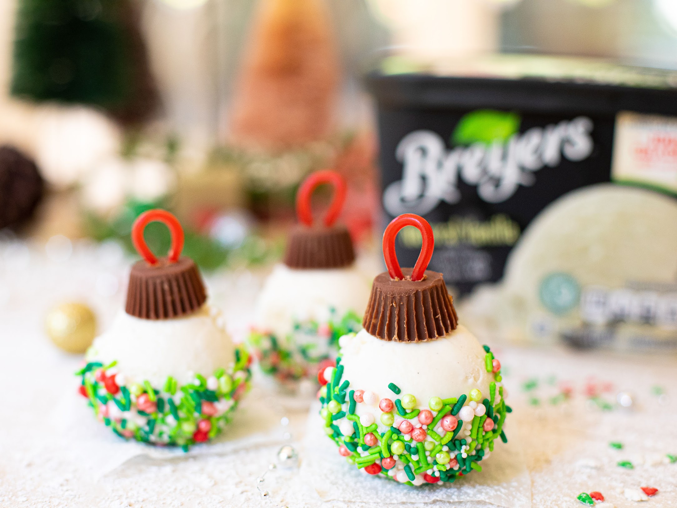 Ice Cream ornaments Stock Up On Frozen Treats For The Holidays & Enjoy Great Taste, Big Savings And A Perk! on I Heart Publix 1