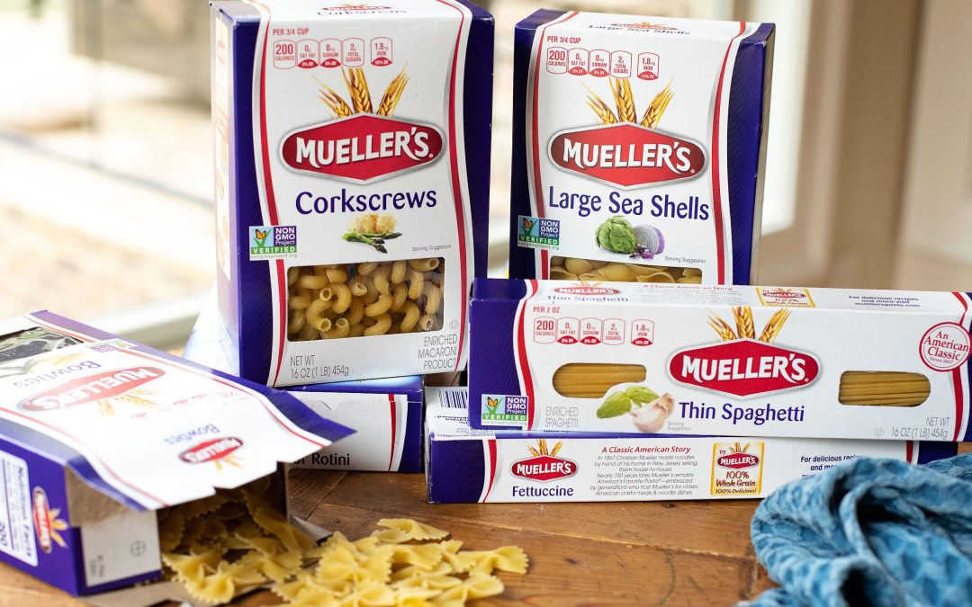 Mueller’s Pasta Just $1.13 Per Box At Publix