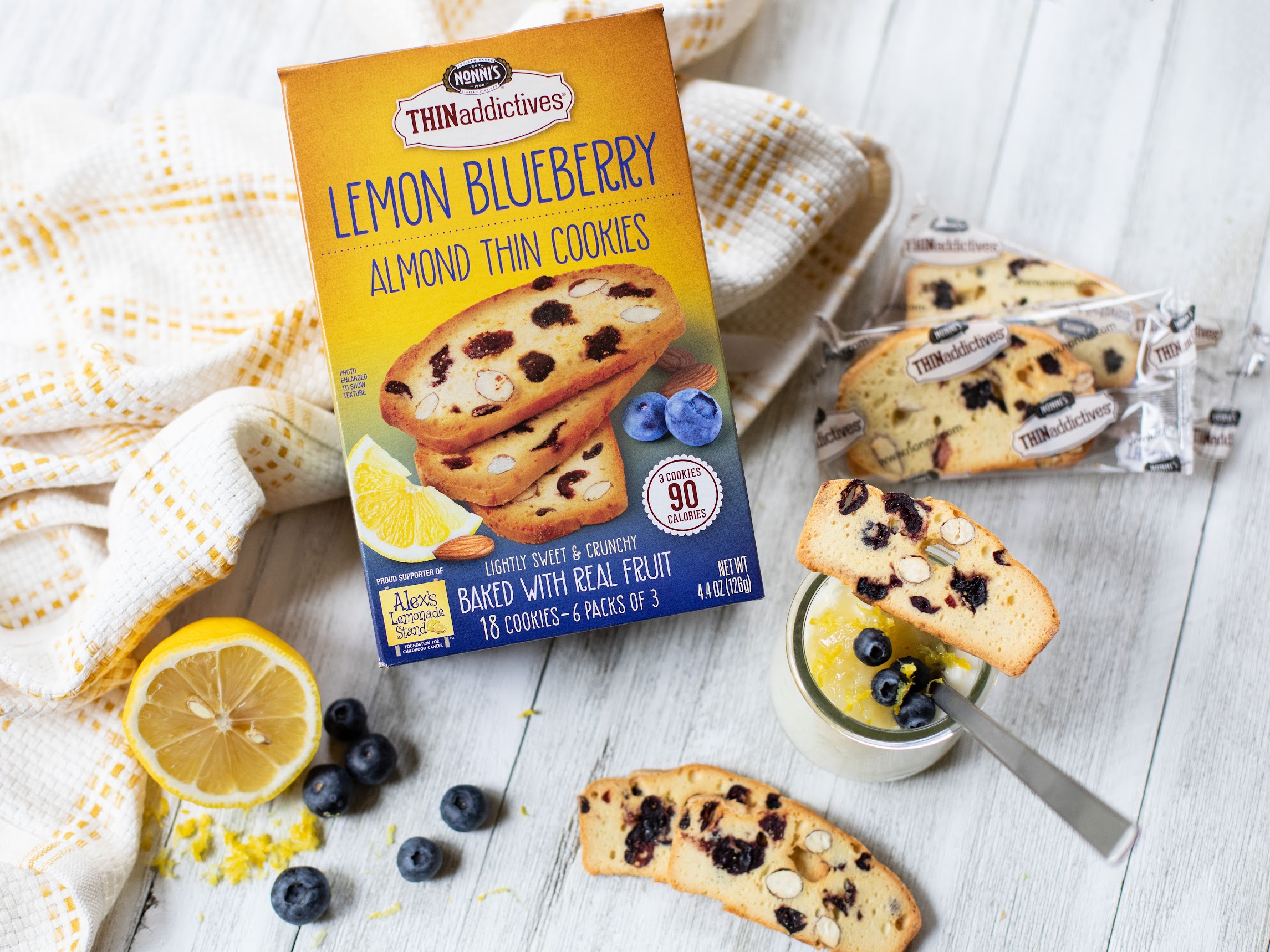 Nonni’s Thin Addictives lemon blueberry Don't Miss Your Chance To Stock Up On Delicious Nonni’s THINaddictives During The 2/$5 Sale At Publix on I Heart Publix