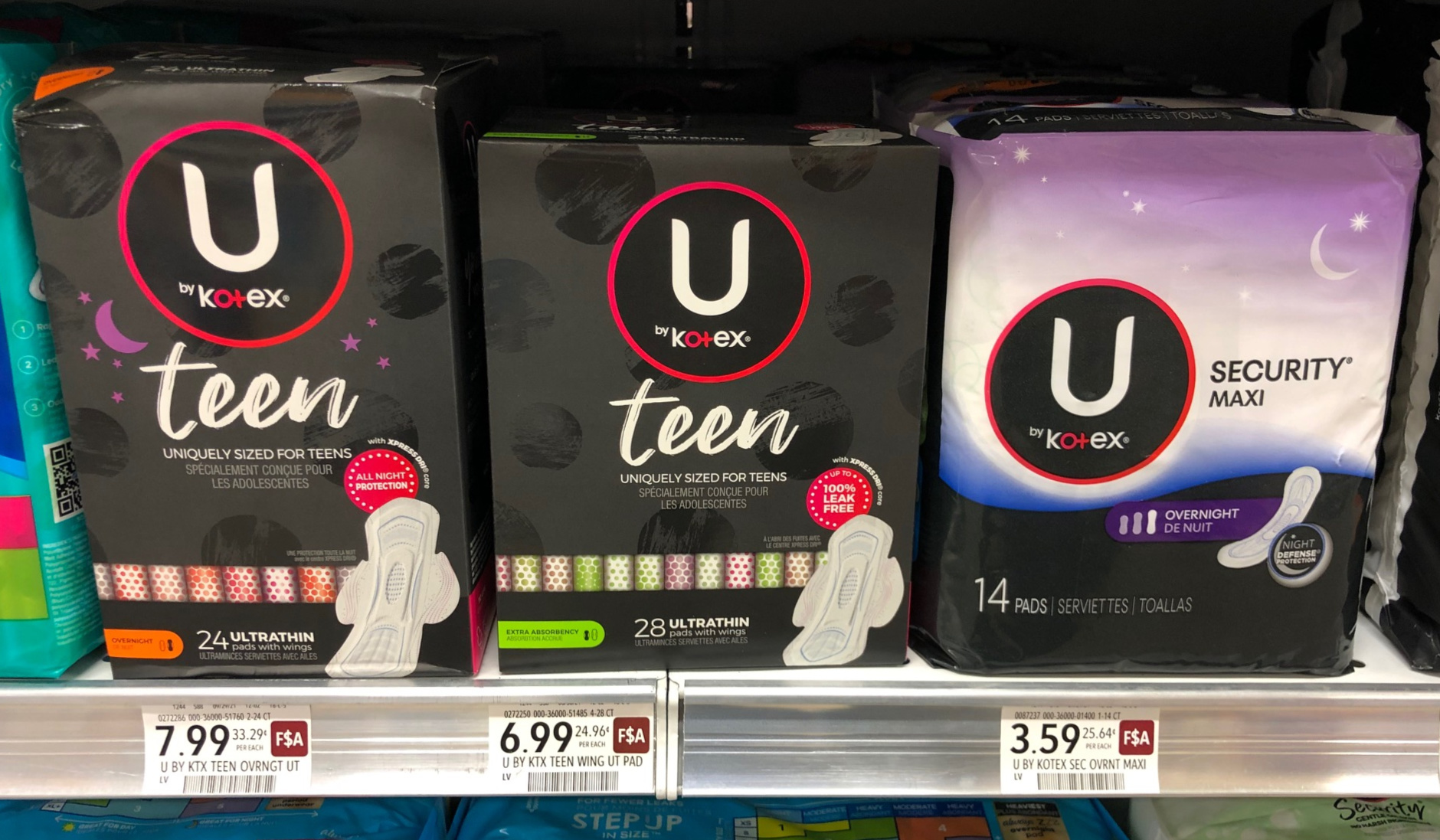 U By Kotex Pads, Tampons or Liners As Low As 50¢ At Publix on I Heart Publix 1