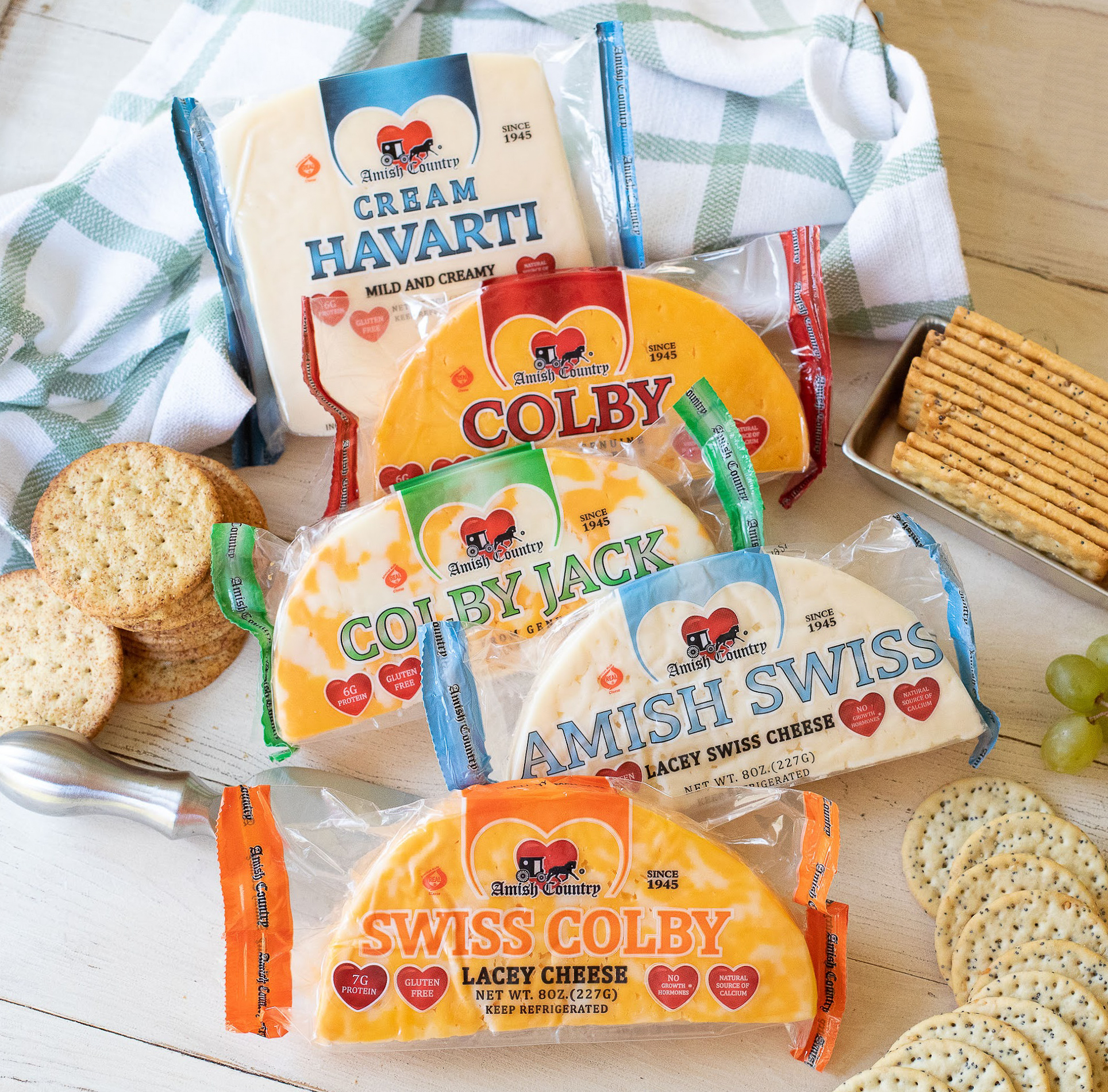 Have Plenty Of Amish Country Cheese On Hand For Your Holiday Entertaining - Try My Cranberry Pistachio Swiss Colby Cheese Log on I Heart Publix 3