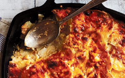 Start A New Holiday Tradition With This Au Gratin Potatoes with Cheddar-Stout Sauce Recipe From Cabot