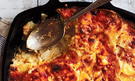 Start A New Holiday Tradition With This Au Gratin Potatoes with Cheddar-Stout Sauce Recipe From Cabot