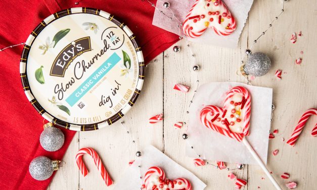 Edy’s® Ice Cream Candy Cane Hearts
