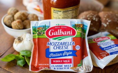 Get Galbani Mozzarella Cheese For Just $2.85 At Publix (Regular Price $7.69)