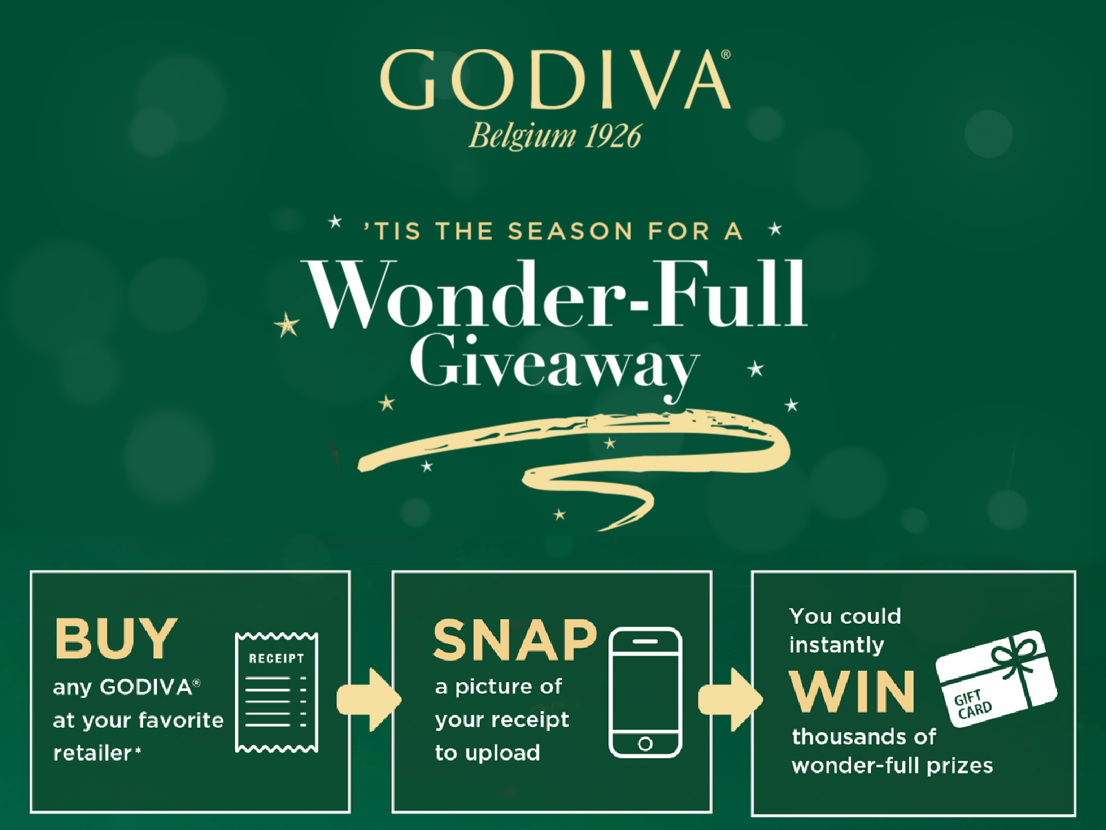 Enter For A Chance To Win Gift Cards or FREE GODIVA® In The The GODIVA Wonder-Full Giveaway on I Heart Publix 1